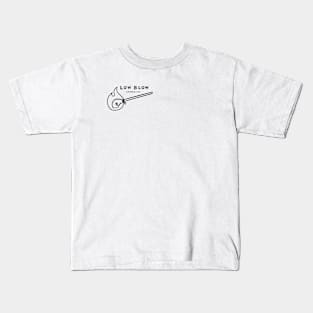 low blow small logo Kids T-Shirt